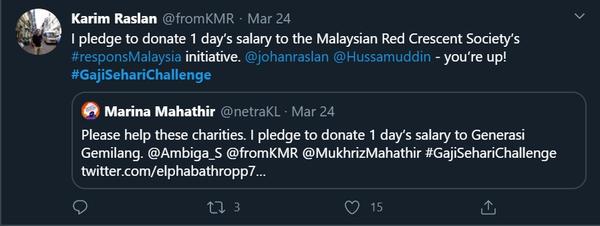 #GajiSehariChallenge