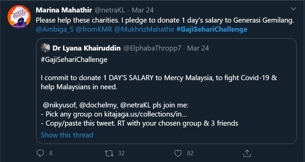 #GajiSehariChallenge