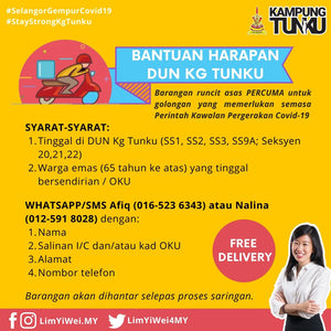 Bantuan Harapan DUN Kg Tunku